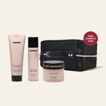 NUDEBODY 3-piece Kit Includes Free Cosmetic Case