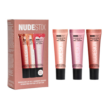 Nudeglow Lip Set Hydrating Peptide 3-Piece Set