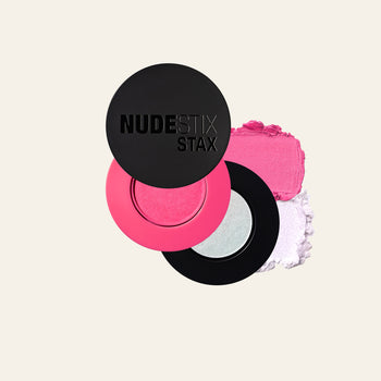 NUDESTIX Pink Glow - 2 Pieces STAX Set - Magic Aura, Magenta Matte