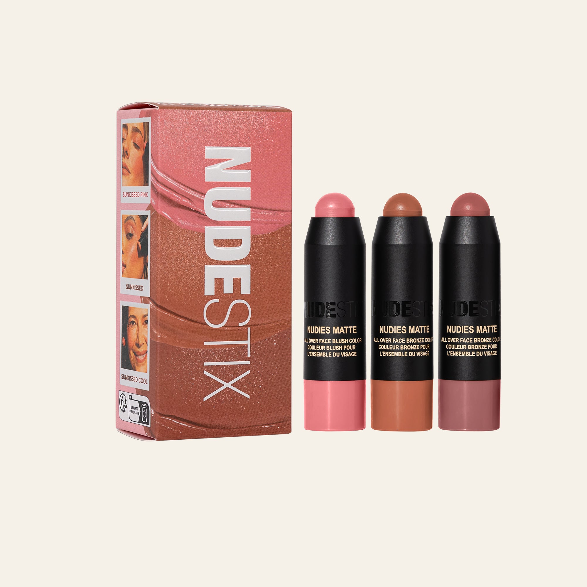 Sunkissed Blush & Bronze 3-Piece Mini Kit – Nudestix Canada