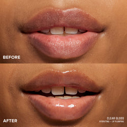 BEFORE AFTER CLEAR GLOSS HYDRATING + LIP PLUMPING