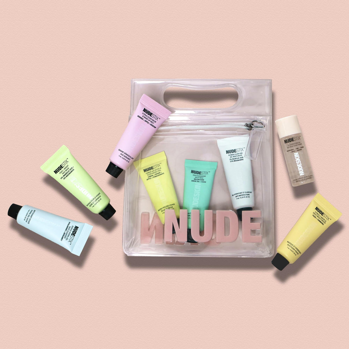 8-Piece Nudeskin Mini Skin Renewal Kit