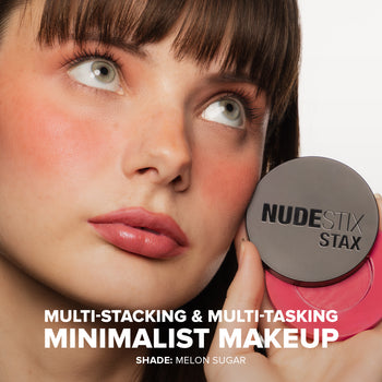 STAX All Over Color Blush Balm in the shade Melon Sugar