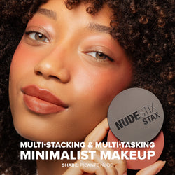 STAX All Over Color Blush Balm in the shade Picante Nude
