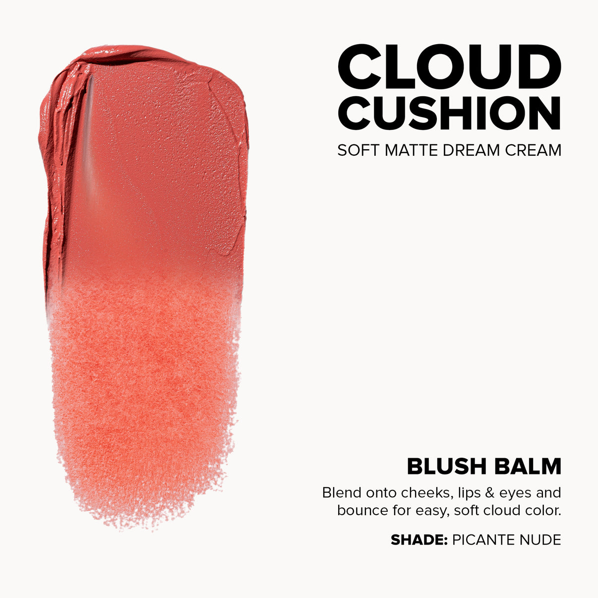 STAX All Over Color Blush Balm in the shade Picante Nude