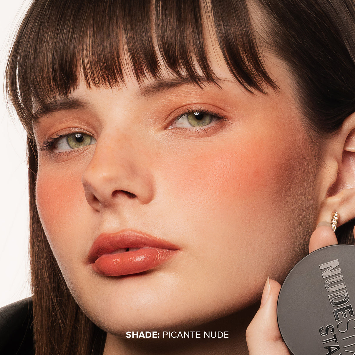 STAX All Over Color Blush Balm in the shade Picante Nude