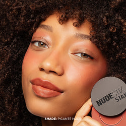 STAX All Over Color Blush Balm in the shade Picante Nude