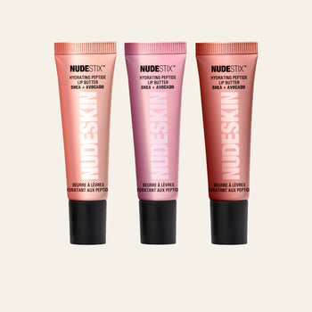 NUDEGLOW LIP SET HYDRATING PEPTIDE LIP 3-PC KIT