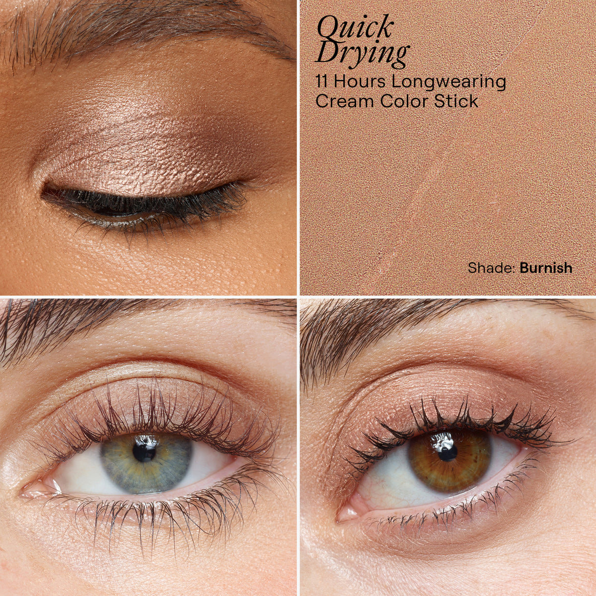 Smokey Nude Eyes - Warm Brown