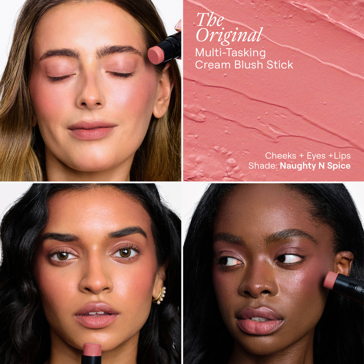 Nude Face Set: 3 Step Cool Rose