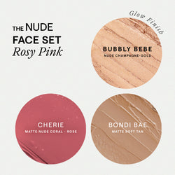 Nude Face Set: 3 Step Rosy Pink