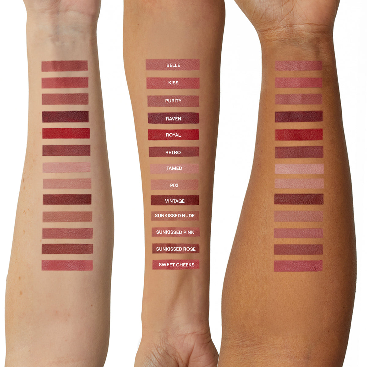 Belle Sunkissed Nude Sunkissed pink  sunkissed rose sweetcheeks mystic fringe purity royal retro kiss icon stiletto