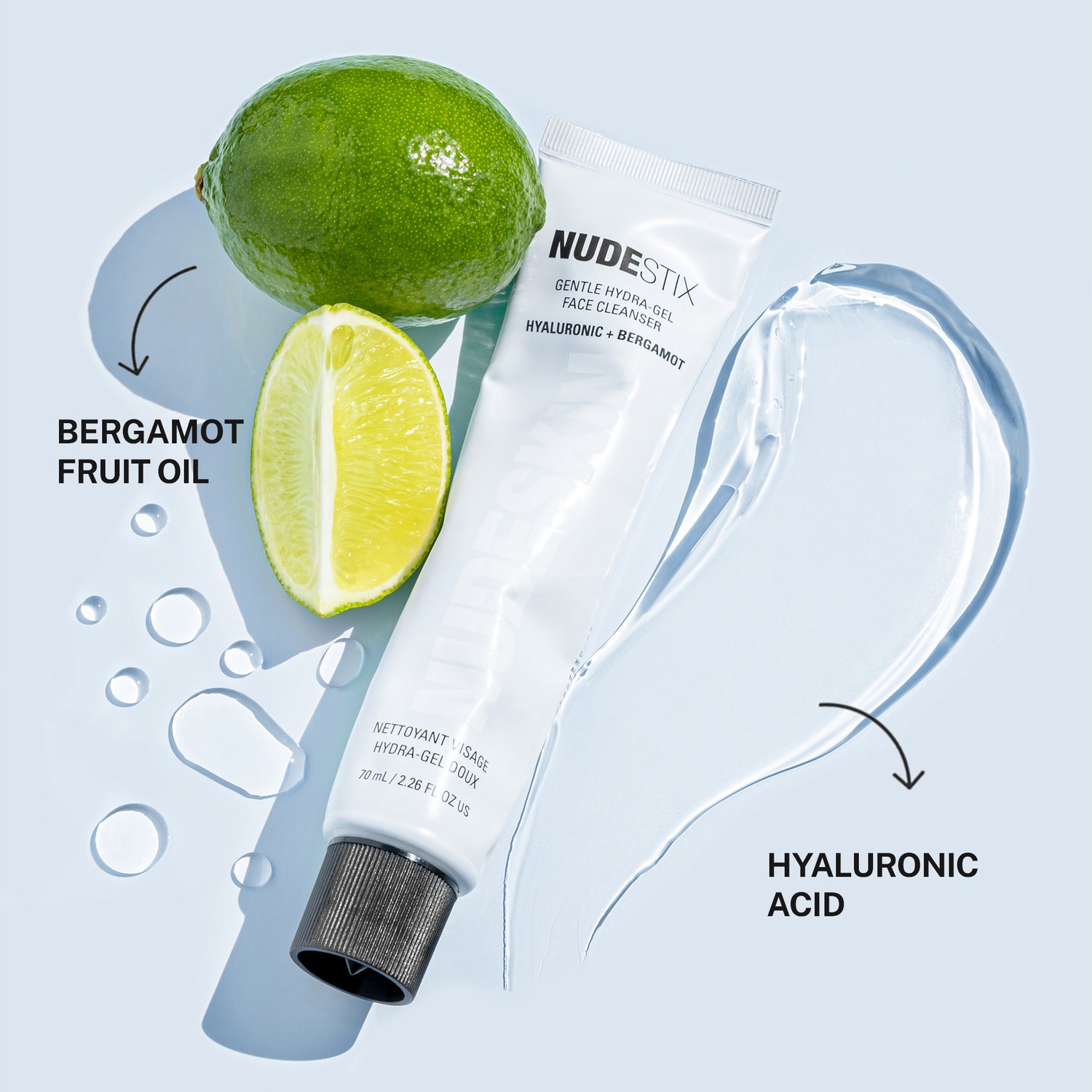 Water-based Gel Cleanser, Gentle Hydra-Gel Face Cleanser