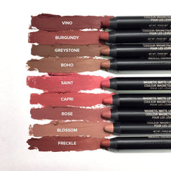 blossom burgundy rose freckle boho vino