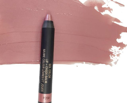 Posh, Nudestix Gel Color Lip + Cheek Balm in Posh
